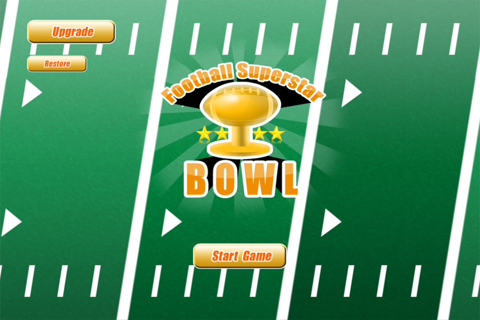 Football Bowl Super Stars - Free Final Touchdown Match Game & American Gridiron Rush Drive